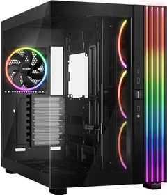 be quiet! Light Base 900 FX Black, schwarz, Glasfenster (BGW71)