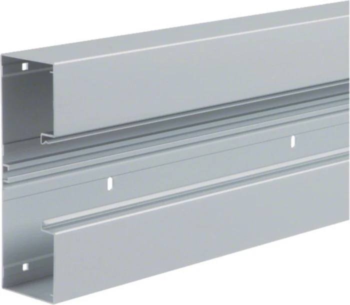 Hager Brüstungskanal-Unterteil frontrast BRA 68x210mm OT 80mm aus Alu natureloxiert