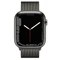 Apple Watch Series 7 (GPS + Cellular) 45mm Edelstahl graphit mit Milanaise-Armband graphit Vorschaubild