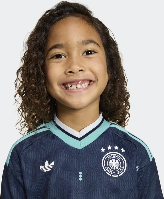 adidas FIFA WM 2026 Deutschland Kids Auswärtsausrüstung flash aqua (Junior)