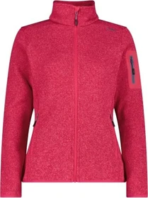 CMP Knit Tech Melange Fleece Jacke magenta/lighter (Damen)