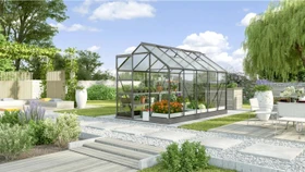 Vitavia Kapitol 6200 ESG/HKP Gewächshaus anthrazit