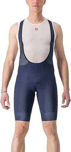 Castelli Entrata 2 Bibshort Fahrradhose kurz belgian blue (Herren)