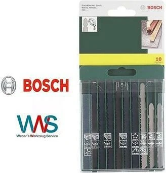 Bosch DIY Stichsägeblatt-Set, 10-tlg.