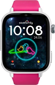 SaveFamily SaveWatch Plus 2 weiß mit Silikonarmband lollipop