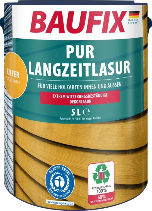 Baufix PUR Langzeitlasur kiefer, 5l