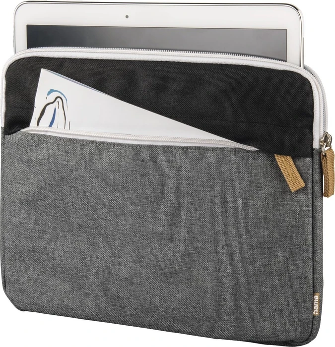 Hama Laptop-Sleeve Florenz 11" grau/schwarz