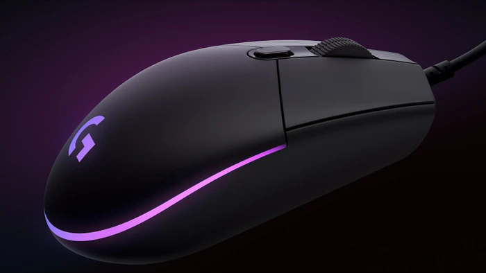 Logitech G203/G102 Lightsync schwarz, USB