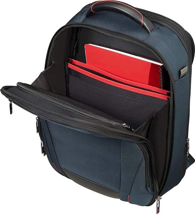Samsonite Pro-DLX 5 Laptop Backpack 3V expandable 15.6" erweiterbarer Notebook-Rucksack blau