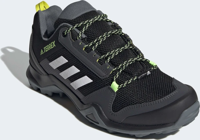 adidas Terrex AX3 core black/cloud white/acid yellow (Herren)