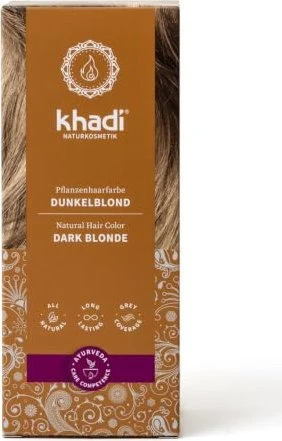 Khadi Haarfarbe dunkelblond, 100g