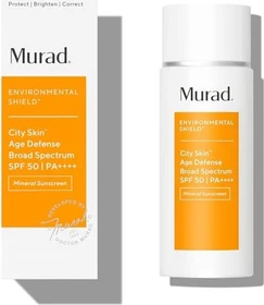 Murad City Skin Age Defense Broad Spectrum Sonnencreme LSF50, 50ml