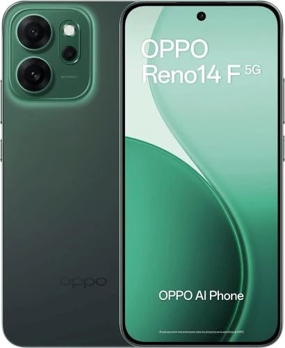 Oppo Reno 14 F 5G 256GB/8GB luminous green