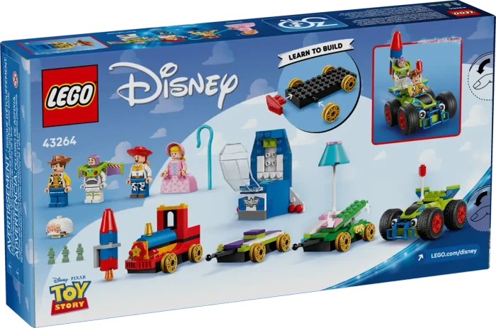 LEGO Disney - Partyzug und das Auto RC aus Toy Story