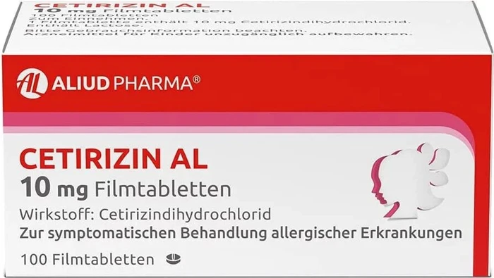 Aliud Cetirizin AL 10mg Filmtabletten, 100 Stück