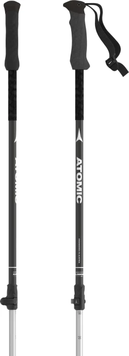 Atomic BCT Touring Touren Skistock schwarz/silber (Modell 2024/2025)