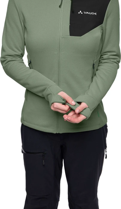 Vaude Monviso Fleece III Funktionsjacke agave (Damen)