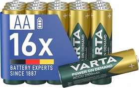 Varta Power on Demand Mignon AA NiMH 2100mAh, 16er-Pack