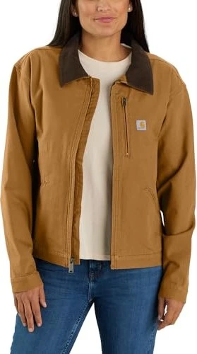 Carhartt Rugged Flex Relaxed Fit Canvas Detroit Jacke carhartt brown (Damen)