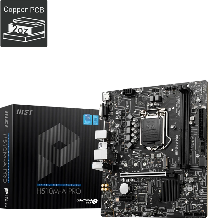 MSI H510M-A Pro (Intel 1200)