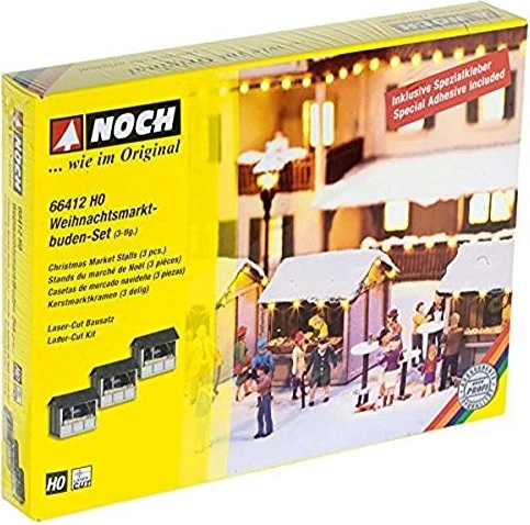 Noch Weihnachtsmarktbuden
