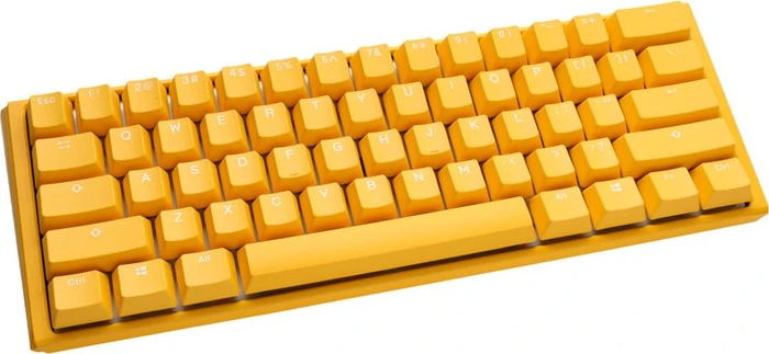 Ducky One 3 Yellow Mini PBT, LEDs RGB, MX RGB BLACK, USB, DE