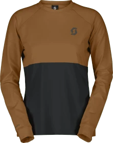 Scott Trail Storm Warm Light LS T-Shirt kurzarm bread brown (Damen)