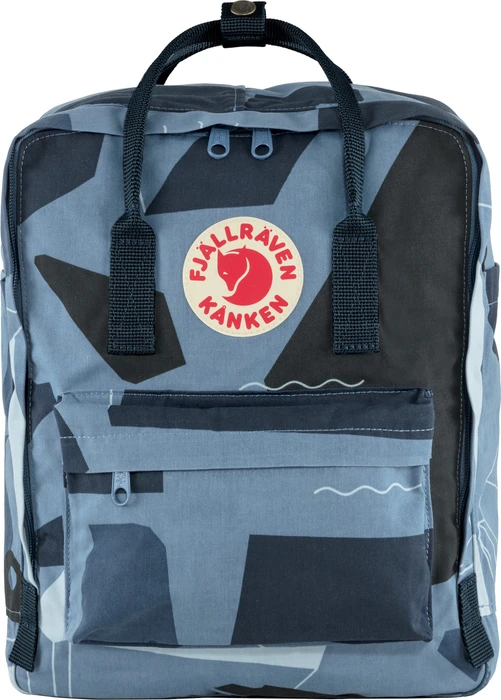 Fjällräven Kanken Art ocean deep