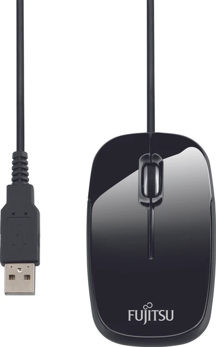 Fujitsu M420NB Mouse schwarz, USB