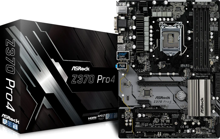 ASRock Z370 Pro4 (Intel 1151 v2)