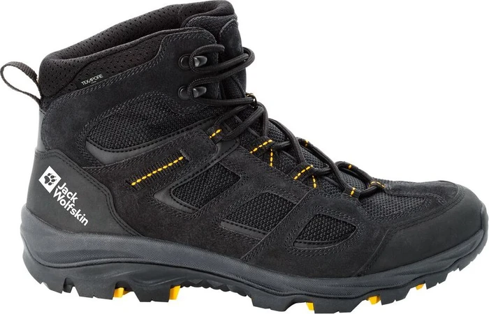 Jack Wolfskin Vojo 3 Texapore Mid black/burly yellow XT (Herren)