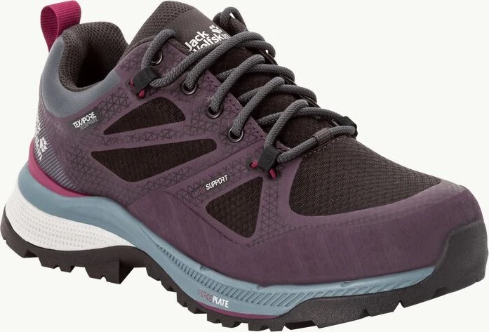 Jack Wolfskin Force Striker Texapore Low violett/grau (Damen)