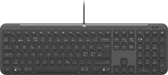 Logitech MK620 Signature Slim Wired Combo for Business Graphite, USB-C, ND
