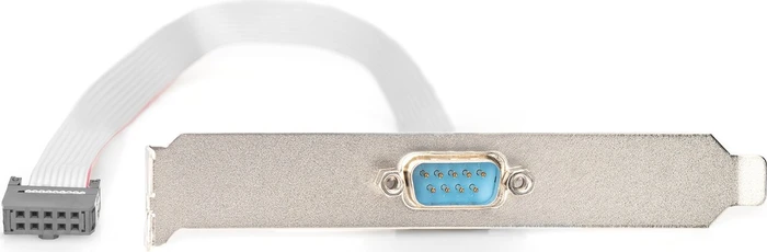Digitus Seriell-Port Slotblech, seriell via DB9 (RS-232), IDC 10-Pin