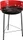 Haushalt International Rundgrill 49x33cm schwarz/rot (60328)