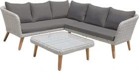 Garden Pleasure Pamplona Lounge-Set grau, 11-tlg.