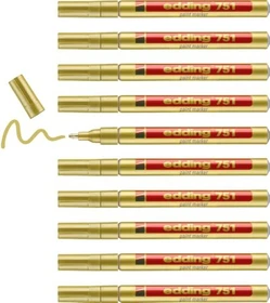 edding 751 Lackmarker gold, 10er-Pack