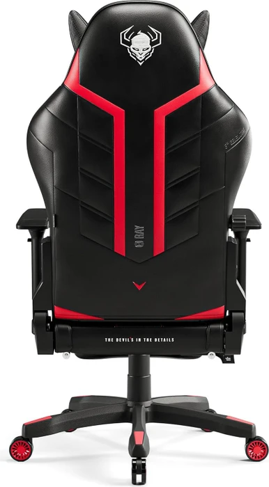 Diablo Chairs X-Ray 2.0 King Gamingstuhl, schwarz/rot
