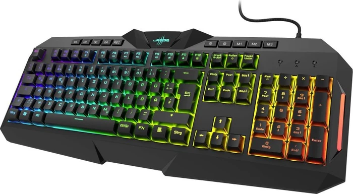 Hama uRage Exodus 700 Semi-Mechanical Gaming Keyboard, LEDs RGB, USB, DE