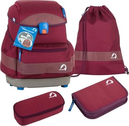 Finkid Buddy Eko Sport sky mix Schultaschen-Set, 4-tlg.