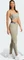 adidas Hyperglam Full-Length Hose lang silver pebble/grey six (Damen) Vorschaubild