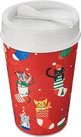 koziol Iso To Go Isolierbecher 400ml happy cat