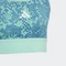 adidas Aeroready PowerReact Animal Print Padded Sport-BH easy green/blue fusion/white (Junior) Vorschaubild