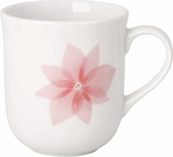 Hutschenreuther Frühlingsgrüße Blüten Becher mit Henkel 410ml
