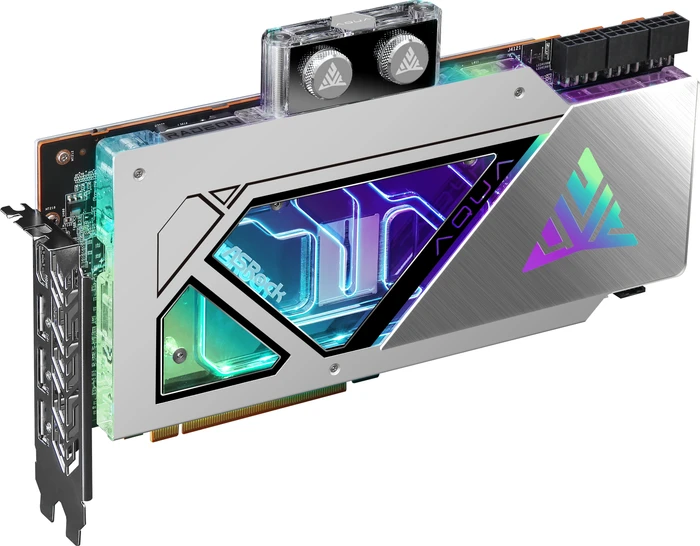 ASRock Radeon RX 7900 XTX Aqua OC, RX7900XTX AQ 24GO, 24GB GDDR6, HDMI, 3x DP