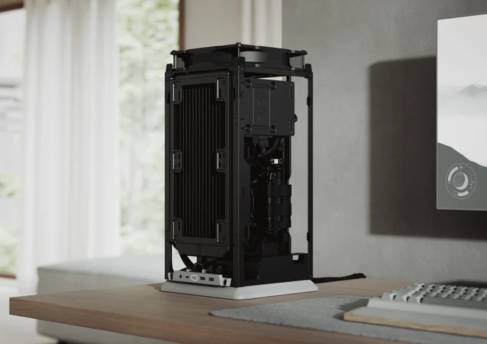 Fractal Design Mood Light Gray, Mini-ITX