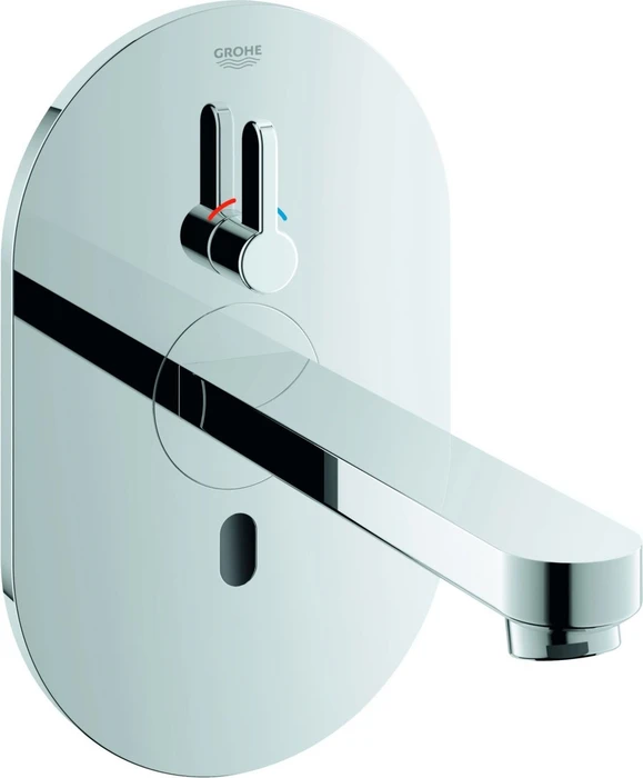 Hansgrohe Axor Citterio E 2-Loch Wannenarmatur mit Thermostat chrom