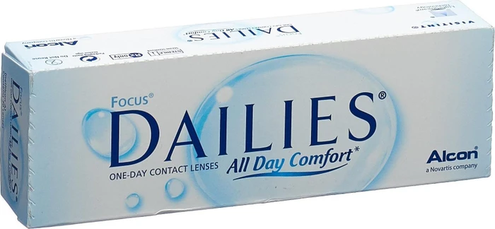 Alcon Focus Dailies All Day Comfort, -3.75 Dioptrien, 30 Stück
