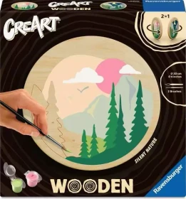 Ravensburger Malen nach Zahlen CreArt Wooden Stille Natur