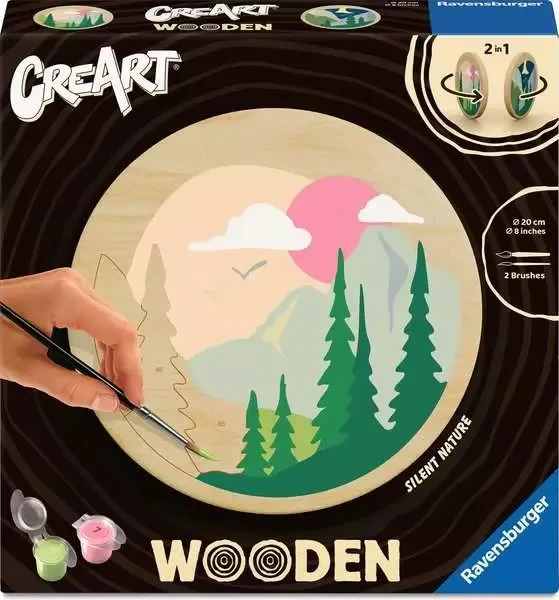 Ravensburger Malen nach Zahlen CreArt Wooden Stille Natur